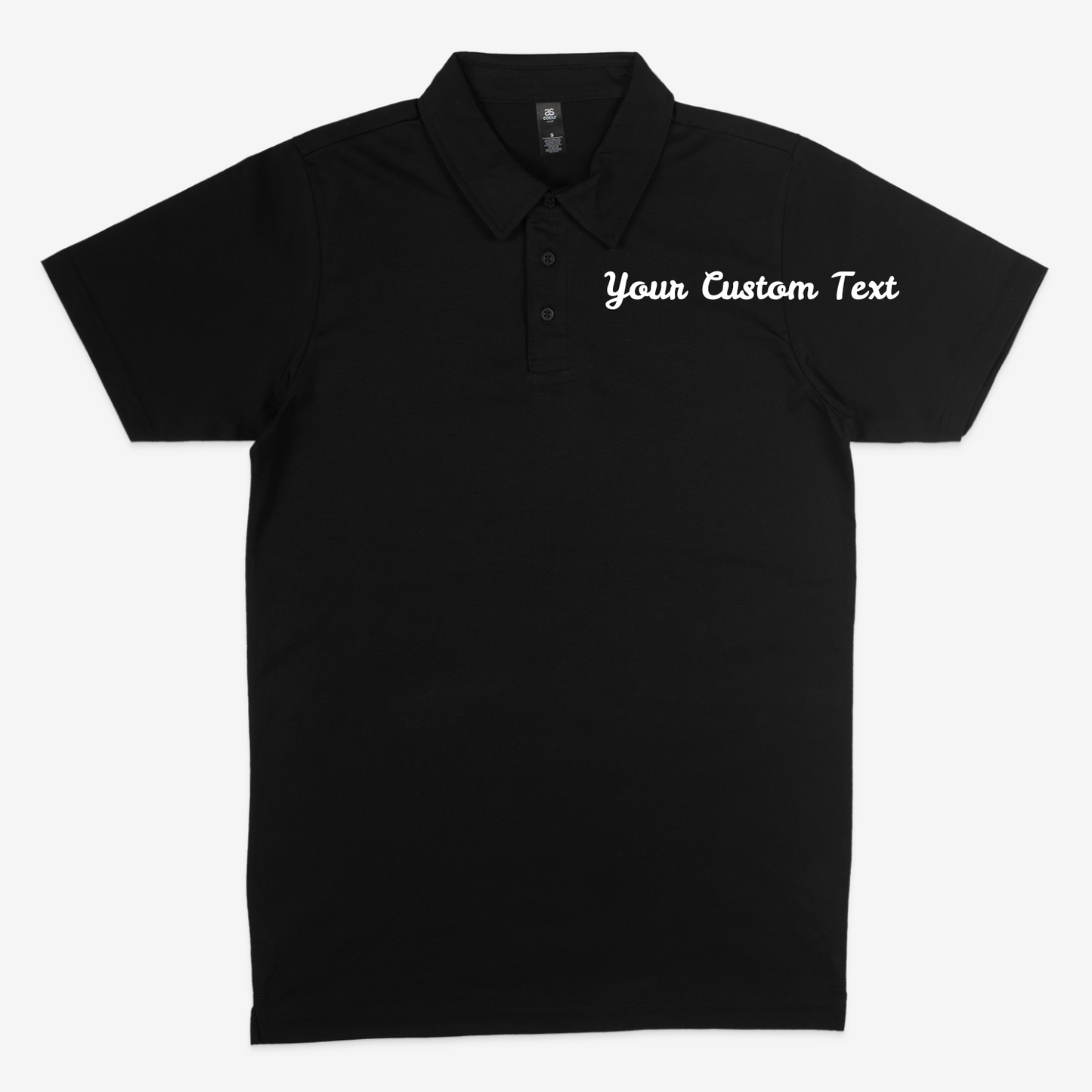 Your Custom Company Logo Jersey Polo